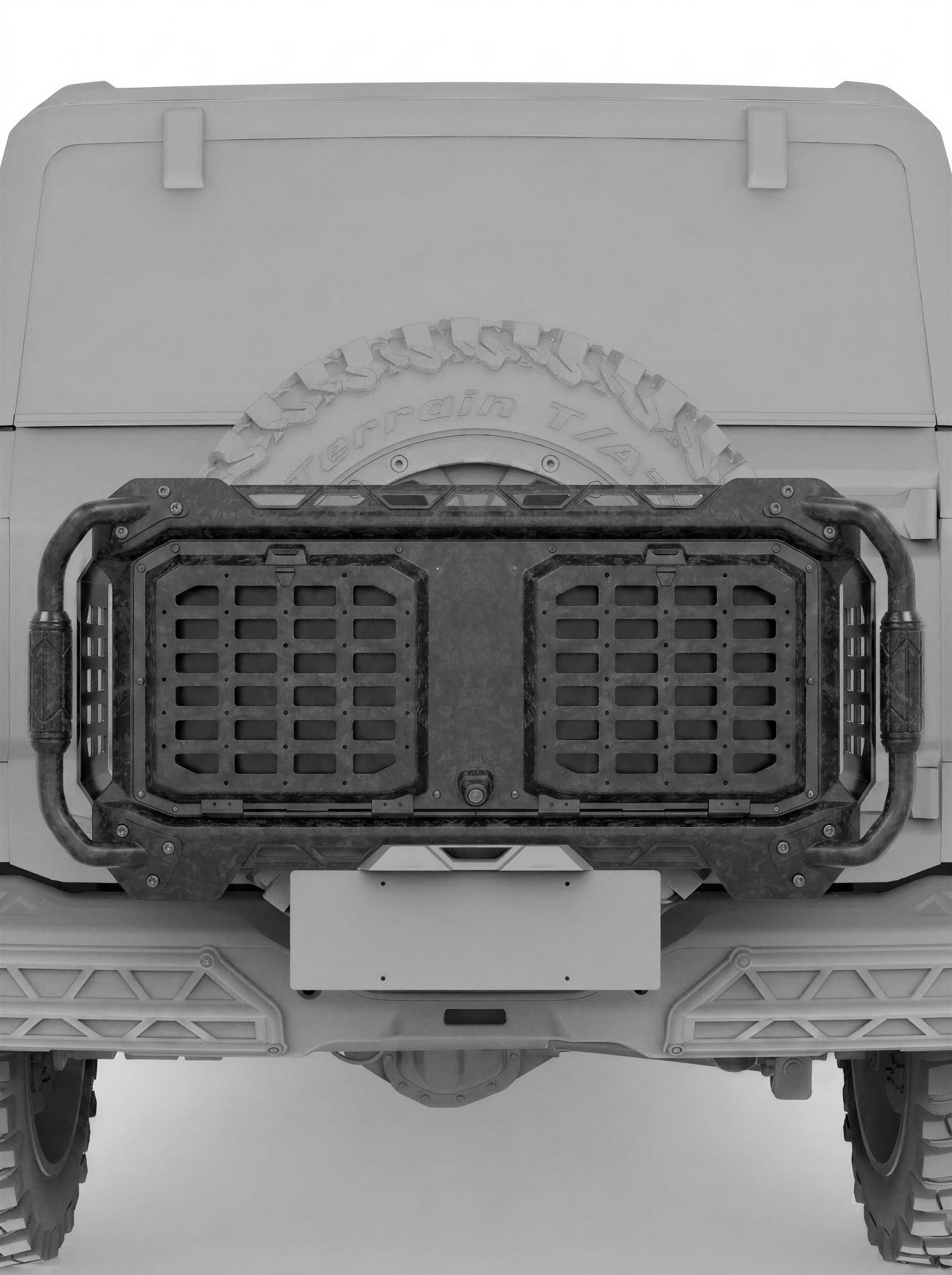 SPARK Carbon Fiber Spare Tire Cover For 2021-2026 Ford Bronco