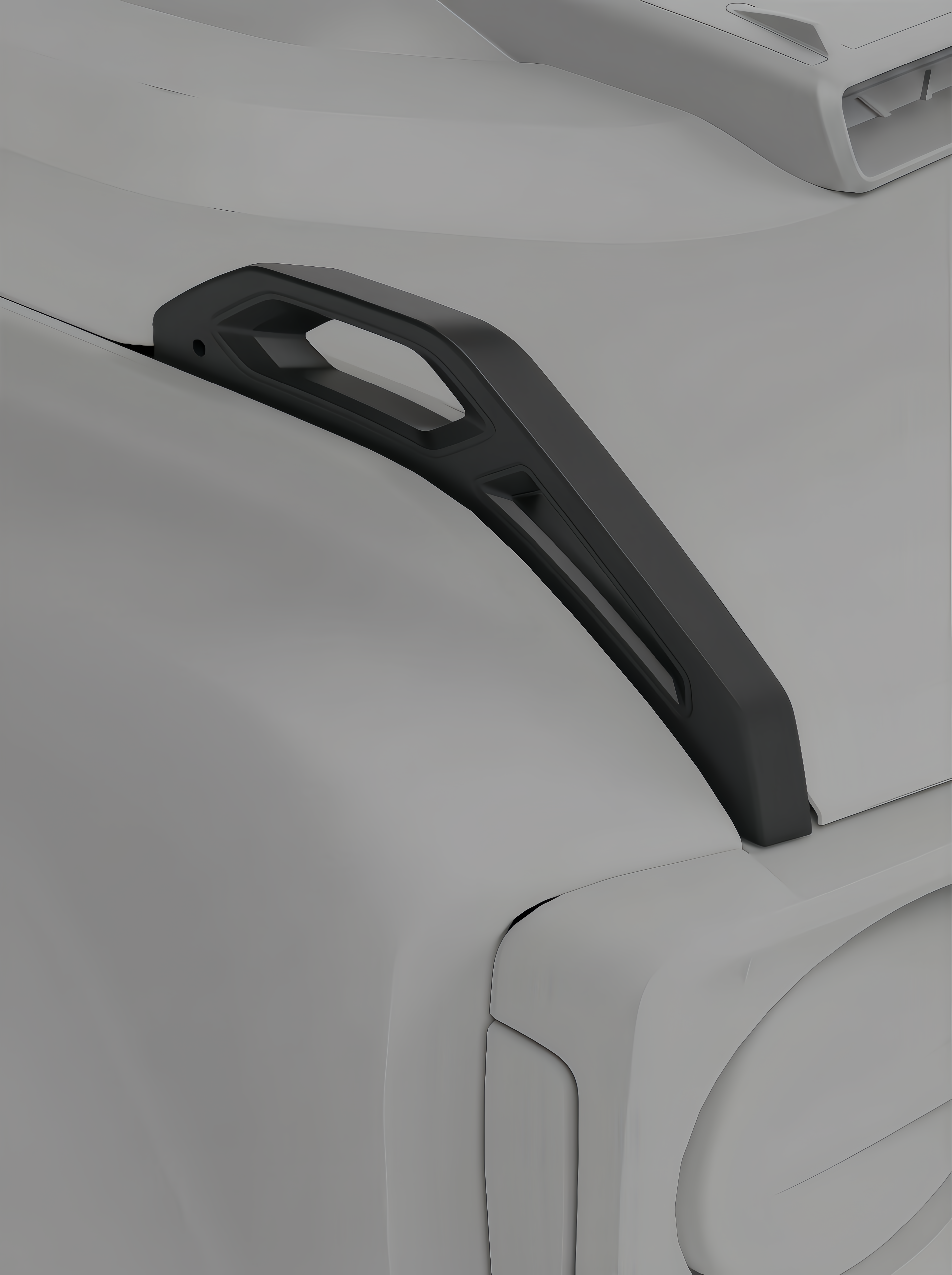 SPARK Carbon Fiber Rainforest Branch Deflector For 2021-2026 Ford Bronco