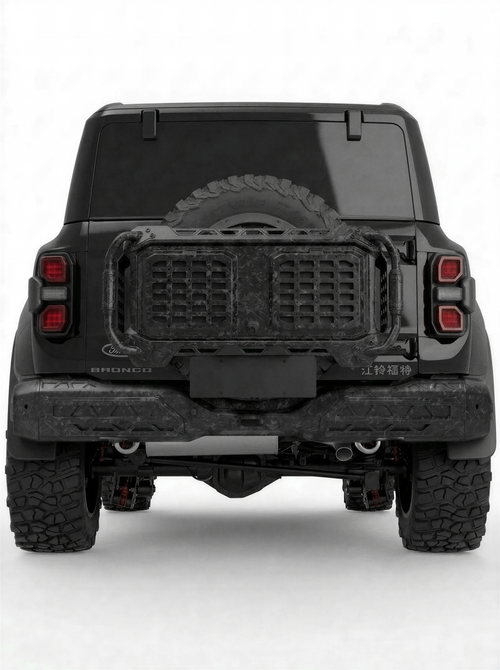 SPARK Carbon Fiber Rear Bumper For 2021-2026 Ford Bronco