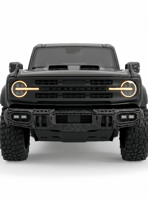 SPARK Carbon Fiber Front Bumper For 2021-2026 Ford Bronco, Excluding Raptor