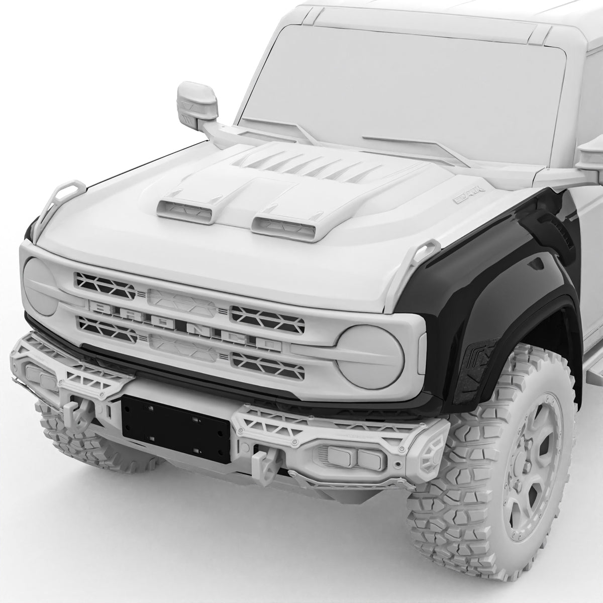 SPARK Front Fender Kit For 2021-2026 Ford Bronco