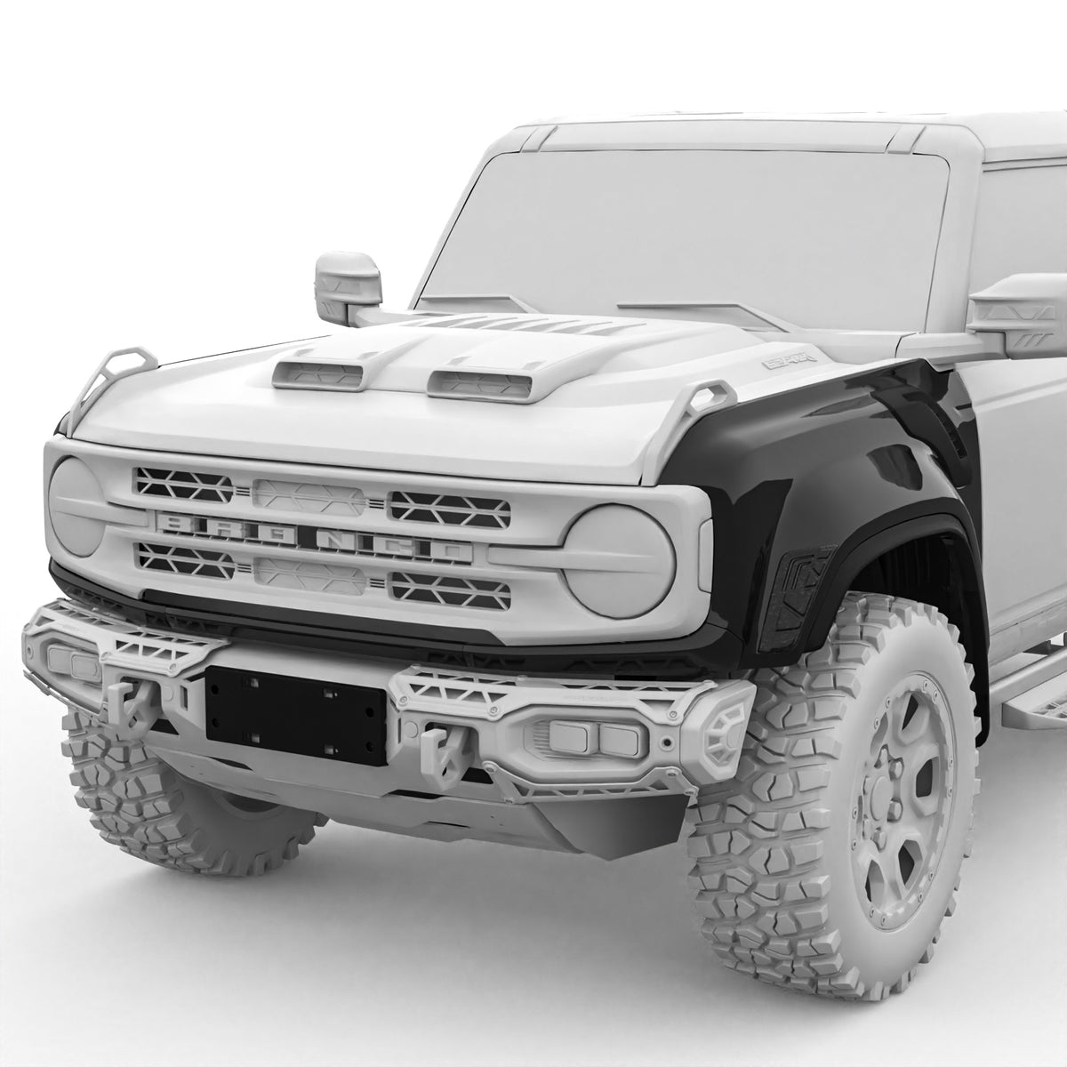 SPARK Front Fender Kit For 2021-2026 Ford Bronco