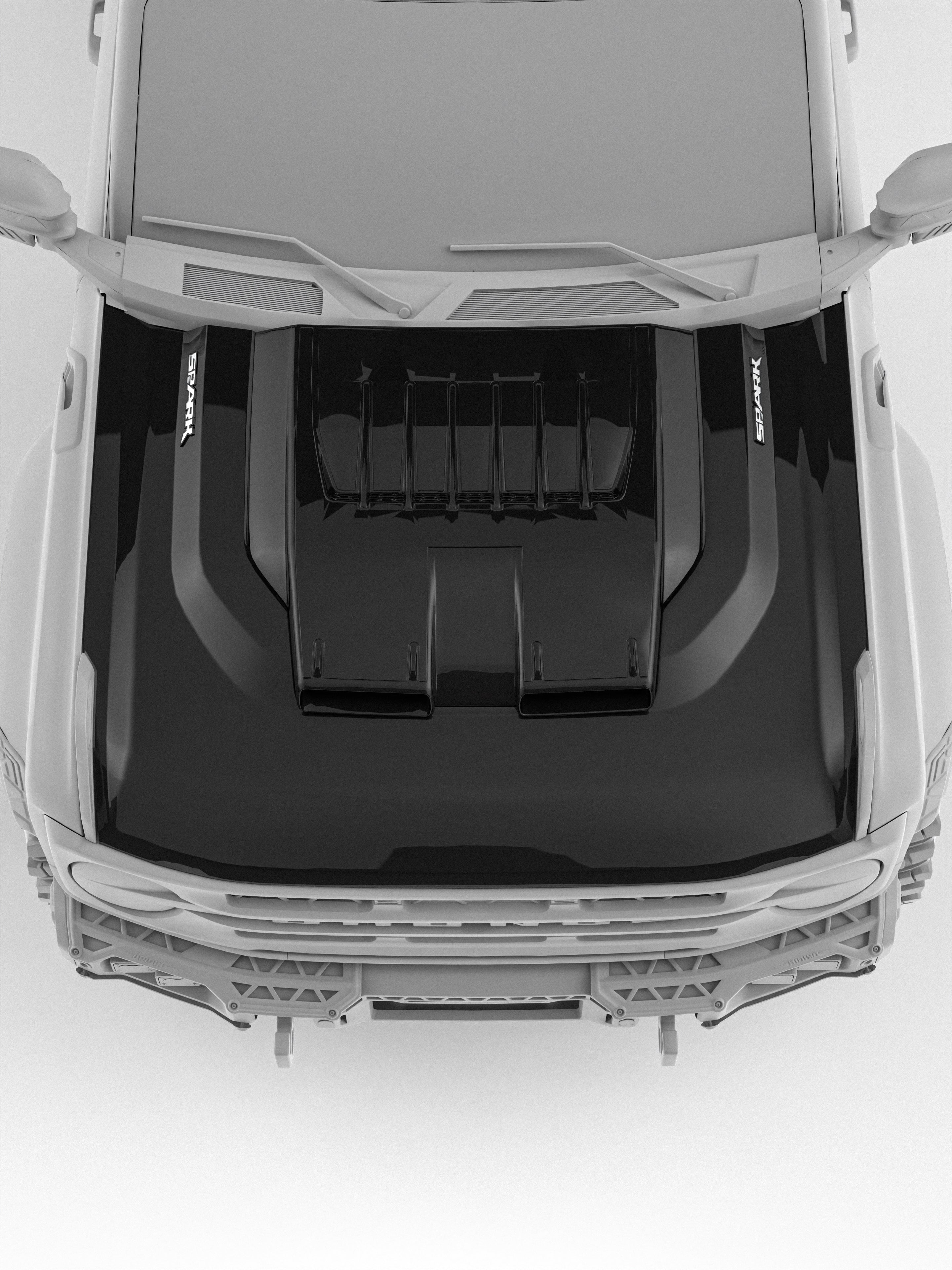 SPARK Magnesium-Aluminum Alloy  Hood For 2021-2026 Ford Bronco