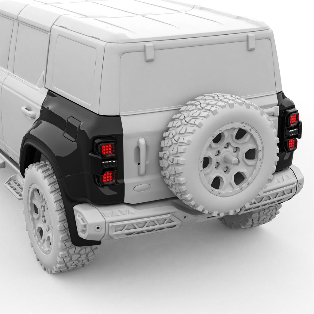 SPARK Rear Fender Kit For 2021-2026 Ford Bronco