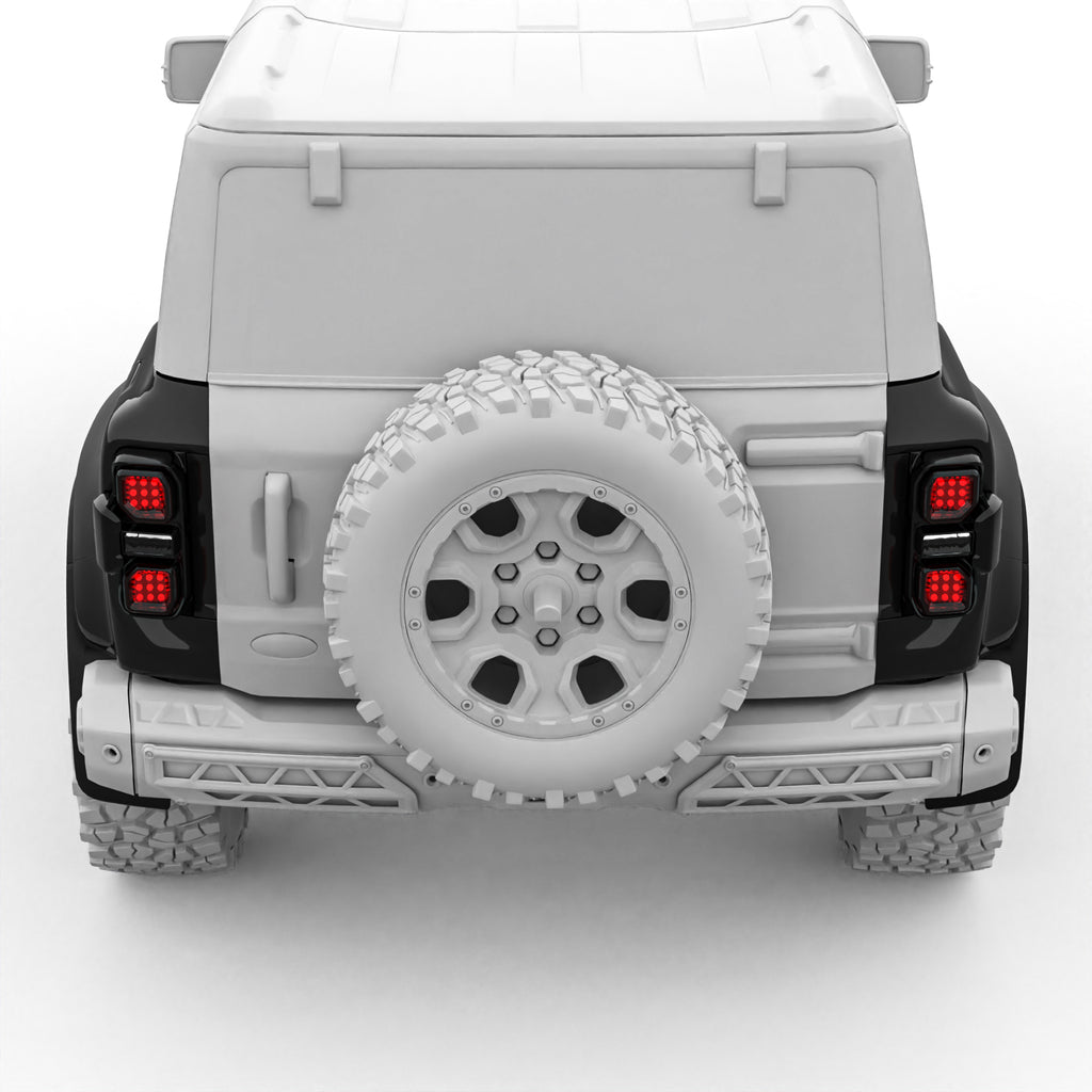 SPARK Rear Fender Kit For 2021-2026 Ford Bronco