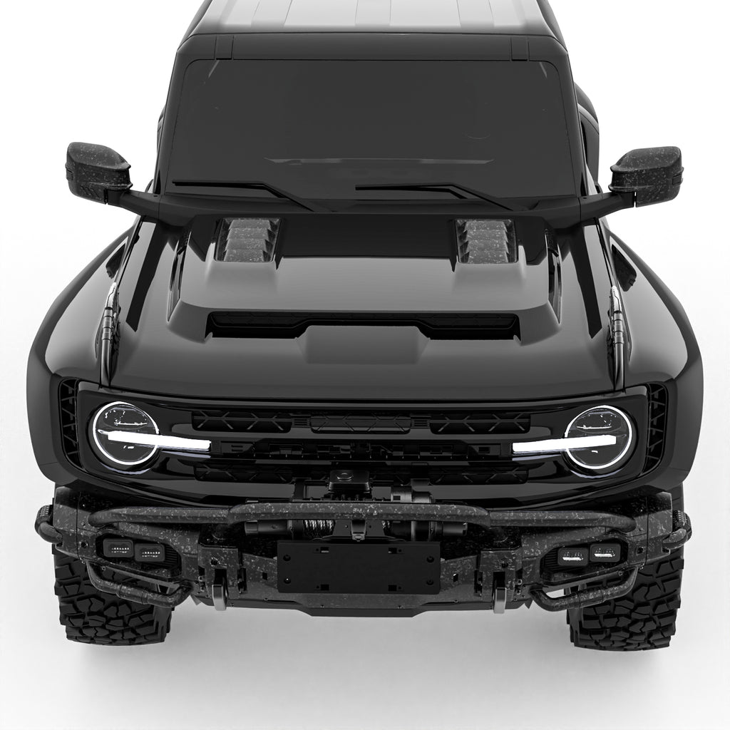 TITAN Carbon Fiber Front Fender Kit For 2021-2026 Ford Bronco