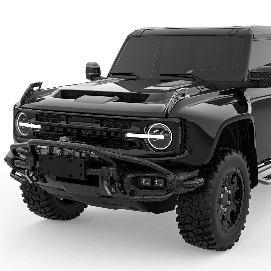 TITAN Carbon Fiber Front Fender Kit For 2021-2026 Ford Bronco