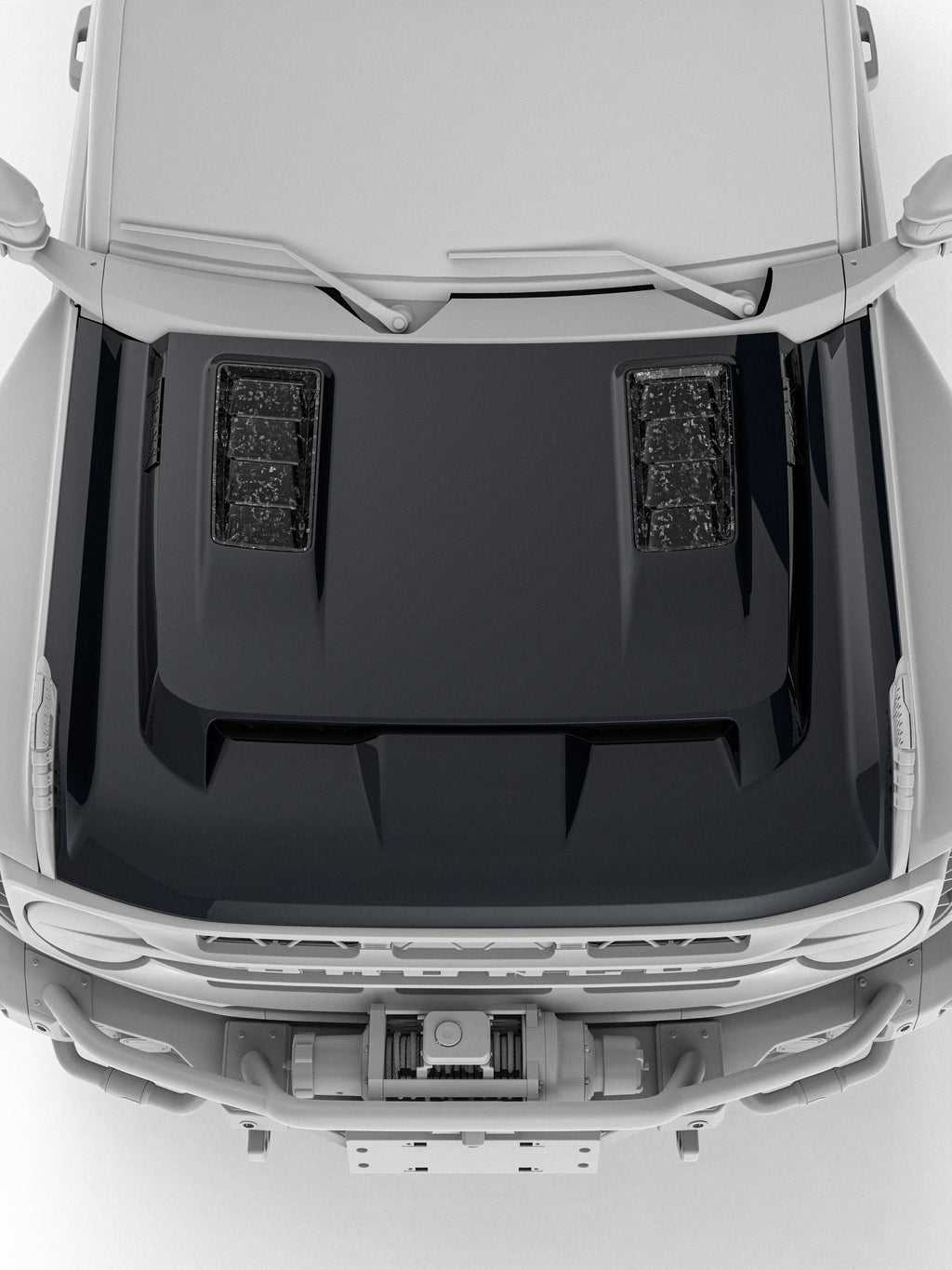TITAN Carbon Fiber Hood For 2021-2026 Ford Bronco