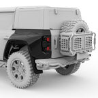 TITAN Carbon Fiber Rear Fender Kit For 2021-2026 Ford Bronco