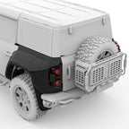 TITAN Carbon Fiber Rear Fender Kit For 2021-2026 Ford Bronco