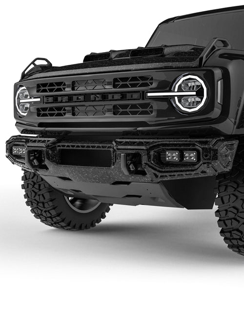 SPARK Carbon Fiber Front Bumper For 2021-2026 Ford Bronco