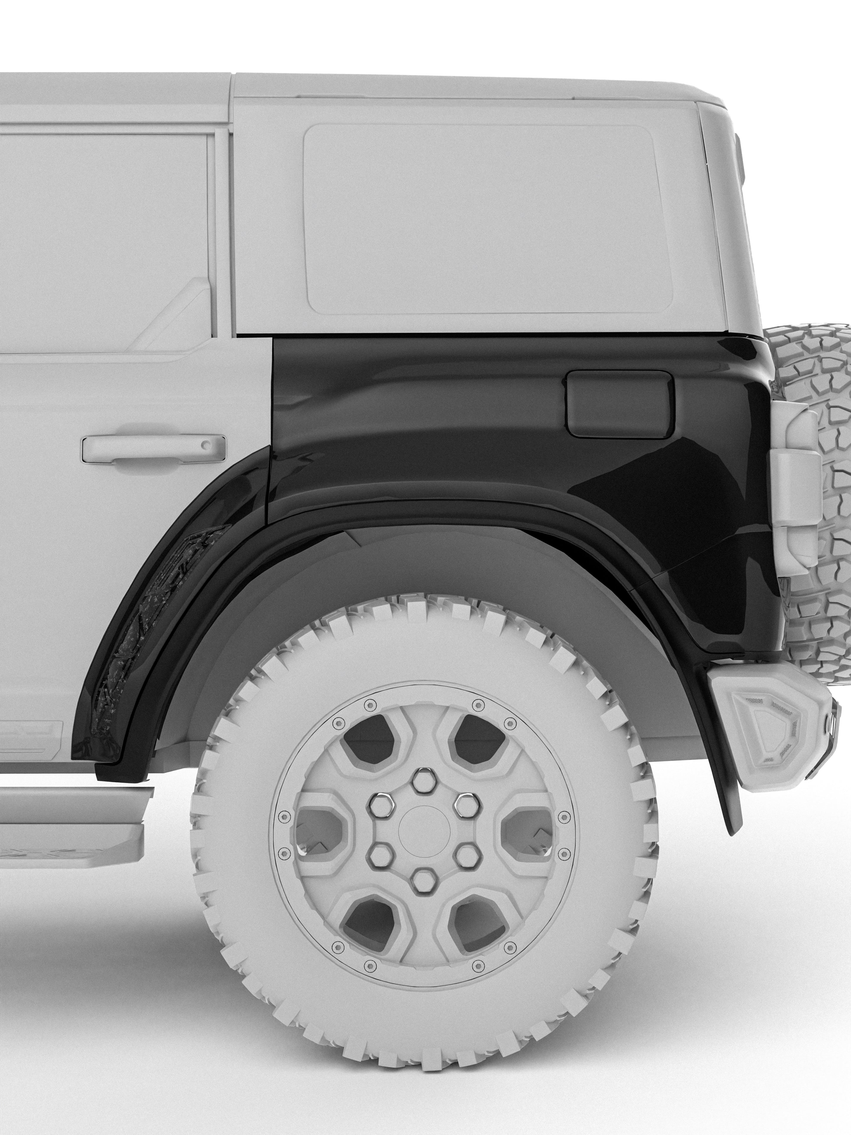 SPARK Mud Plate For 2021-2026 Ford Bronco