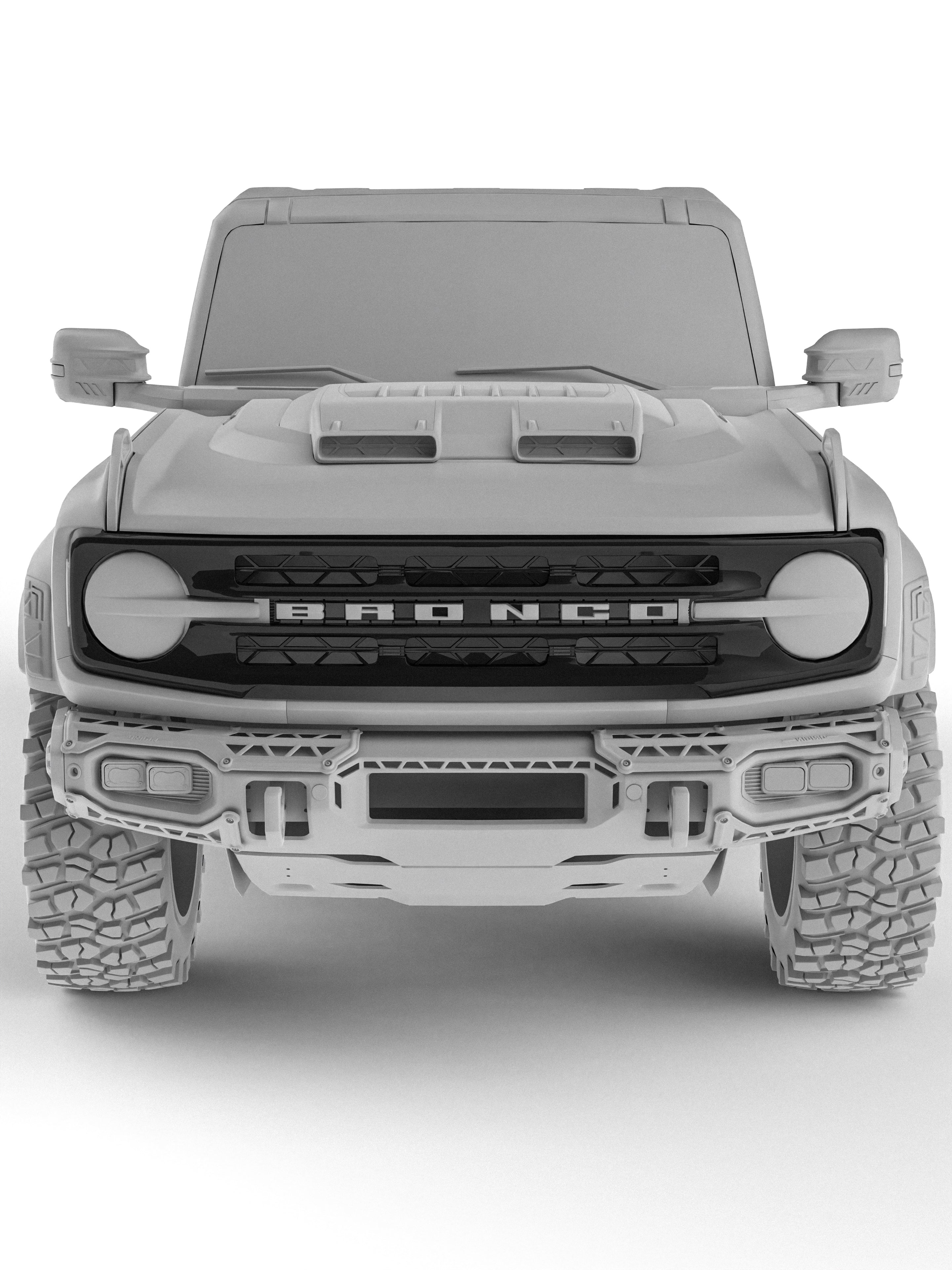 TAMER GRILLE For 2021-2026 Ford Bronco