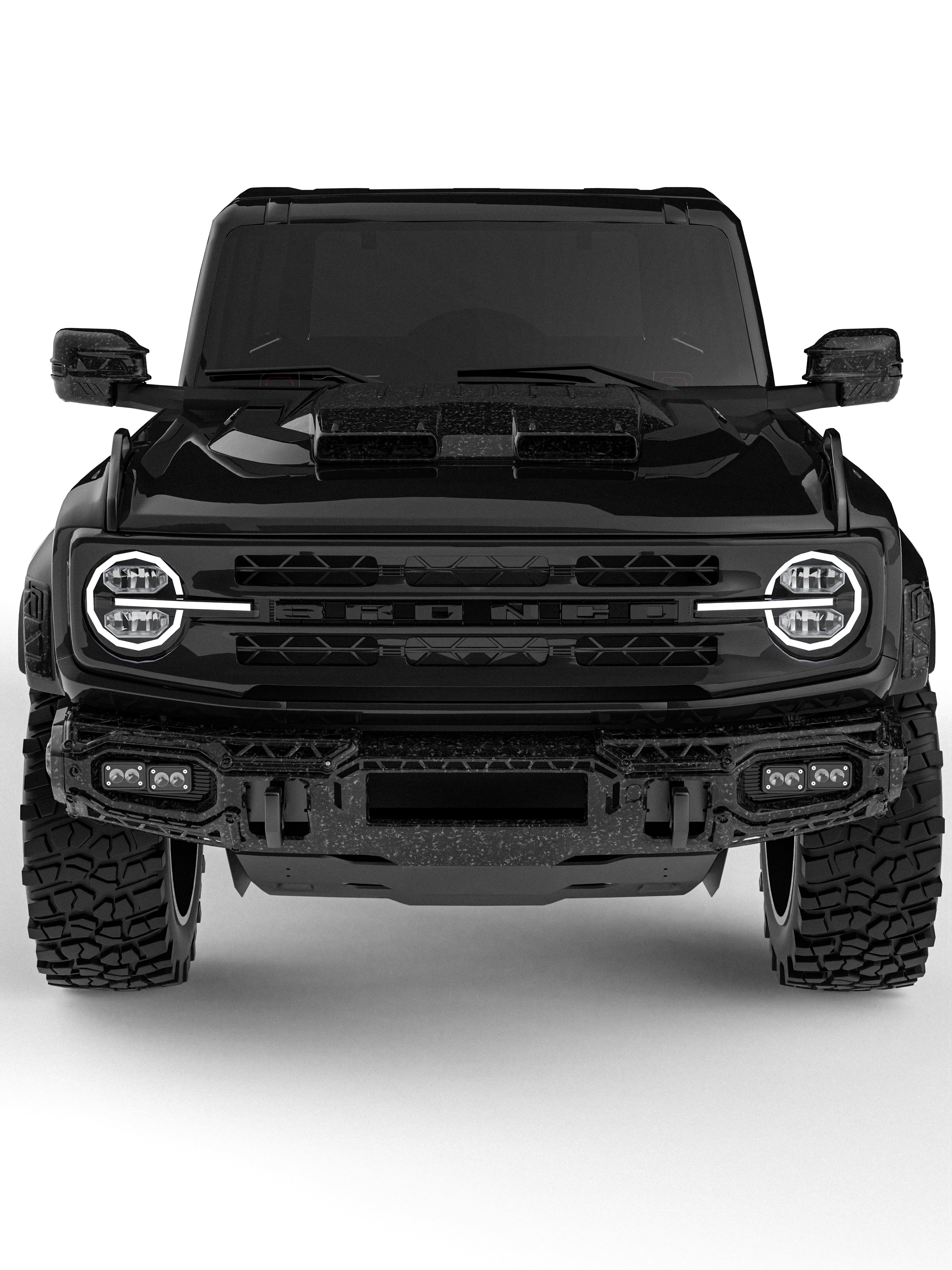 TAMER GRILLE For 2021-2026 Ford Bronco